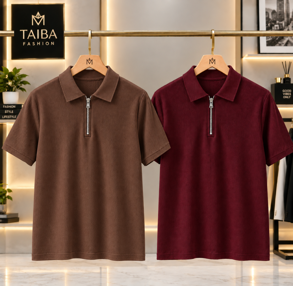 Zipper combo(Coffee+Marron)